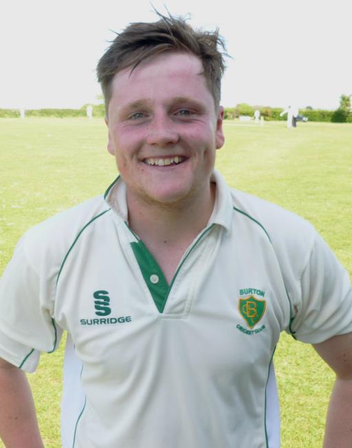Toby Hayman cracked 41 for Burton Toby Hayman cracked 41 for Burton